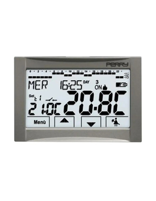 Perry eingebauter, batteriebetriebener Universal-Touchscreen-Zeitthermostat CDS26