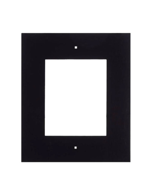 2N 1 module Black flush-mounting frame for Verso 9155011B pushbutton panels