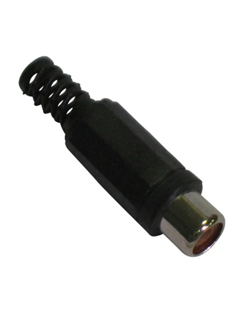 Black Melchioni RCA socket with cable guide 433329713