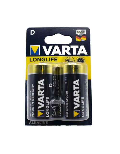 Varta D alkaline flashlight battery 1.5V LR20 04120