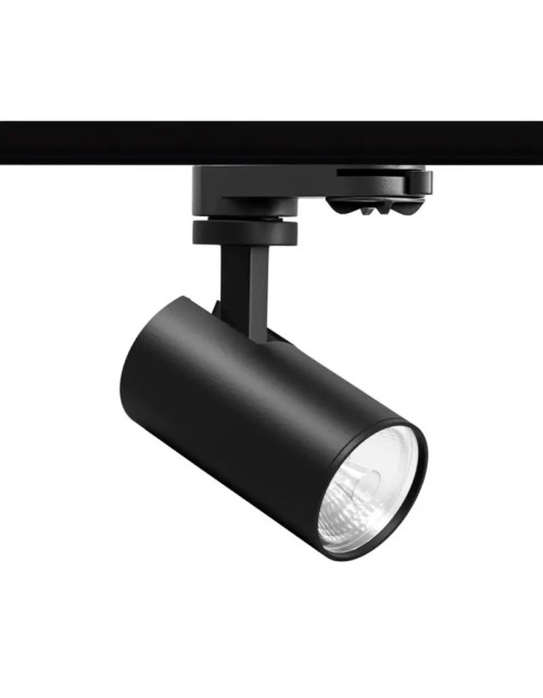 Beneito y Faure Proyector sobre Carril LED 9,5W Tres colores Negro 4438