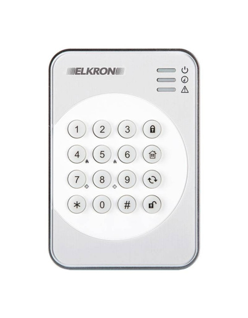 Teclado LED Elkron para radioalarmas 80KP5500113