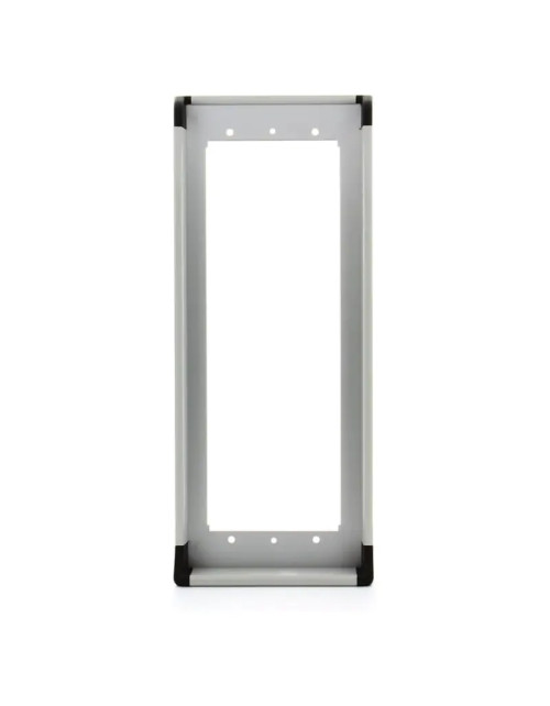 Elvox frame with 2 vertical modules protection, gray 9212