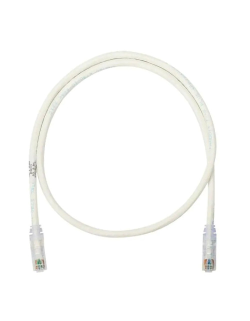 Câble patch Panduit UTP CAT6 1 mètre blanc NK6PC1MY