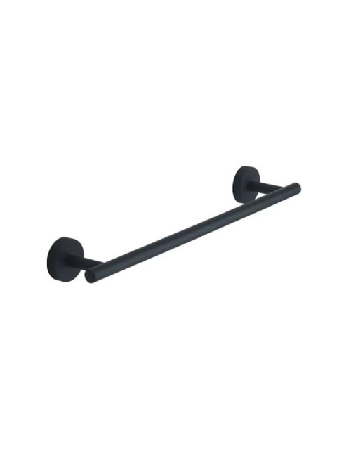 Wall mounted bathroom towel holder Gedy Eros 35cm matte black 2321-35-14