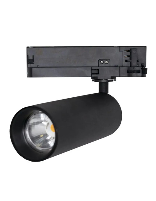 STILO 60 Side LED track projector 18.5W 3000K 38° Black 67841-LBC-38