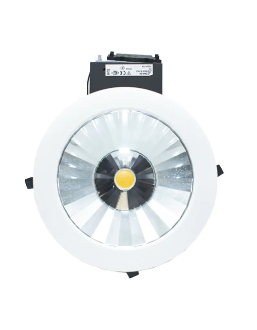 Ivela DIXIT LED recessed spotlight 51W 3000K IP44 White 244-240-21