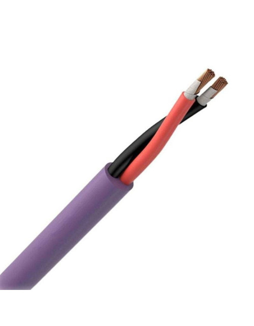 FTS29OM16 EVAC LSZH Cable ramcro 2x2,5 mmq violeta SSS0225HXYSHF3FG