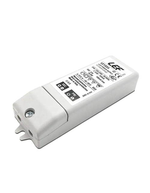 Fuente de alimentación para tira LED LEF 16,8W 12VDC tensión constante IP20 LE1512
