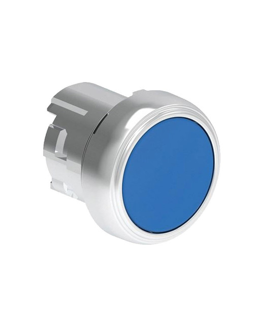 Bouton d'impulsion Lovato Platinum 22 mm Bleu Rasé LPSB106