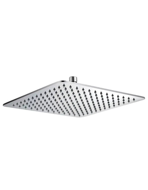 Pomme de douche carrée Portos diamètre 250x250 mm chromée