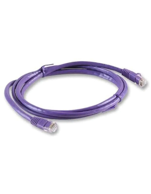 Câble de raccordement en cuivre Panduit Cat 6A 28 AWG UTP 3 mètres violet UTP28X3MVL