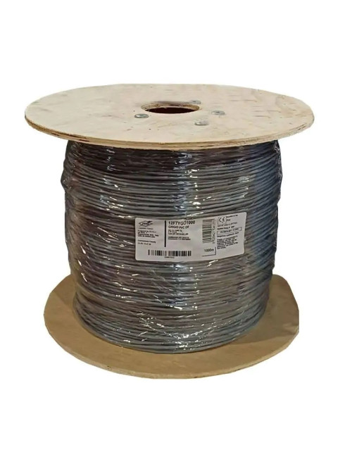 Cable Serie ITC 1x2 AWG22 FLEX FTP PVC gris para canbus y modbus 12F7YGO1000