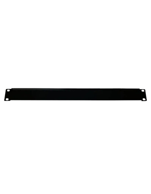 Blank panel Item rack 19 1 unit black color 20321N
