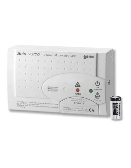 Geca BETA762CO batteriebetriebener Kohlenmonoxid-Gasdetektor 37622383