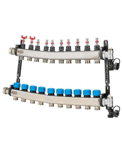 Cappellotto MDSS-Verteiler für 10-Wege-1-Zoll-UFH5710-Strahlungssysteme