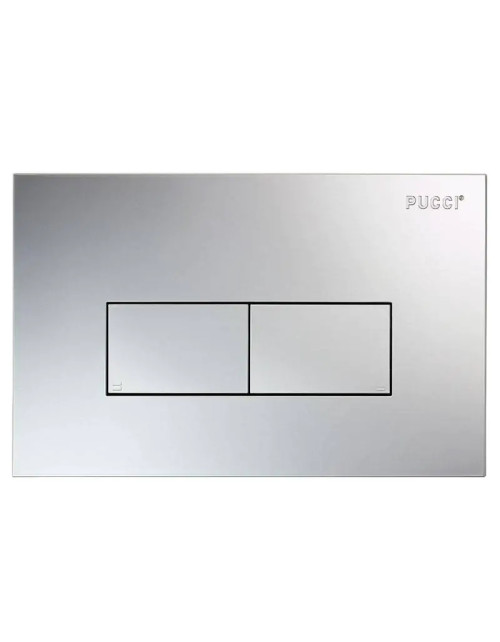 Placa de control Pucci Eco Linea para cisternas satinadas 80130569