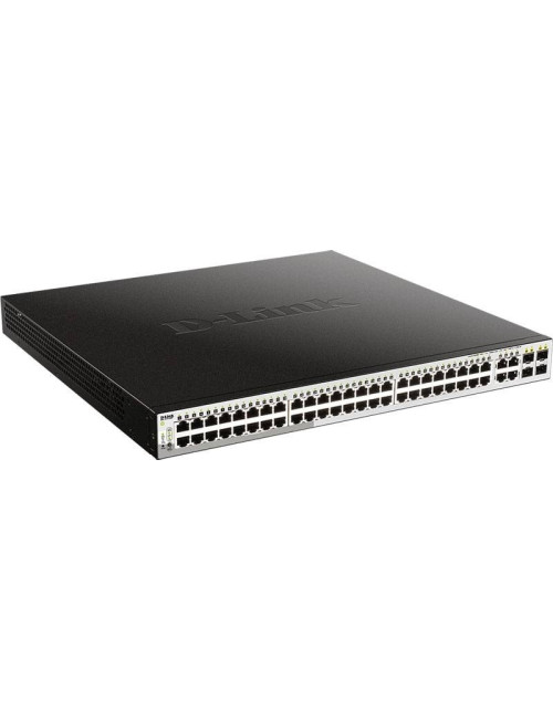 D-Link Netzwerk-Switch 48GBE POE + 4SFP 1G 370W DGS-1210-52MP