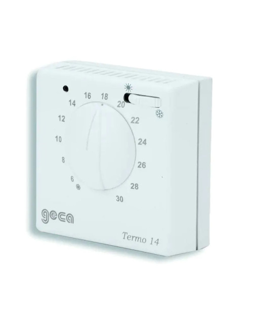 Thermostat d'ambiance électromécanique été/hiver Geca Termo 14.4 35431469