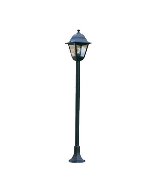 Sovil Mini Quadrata garden lamppost with E27 954/06 connection