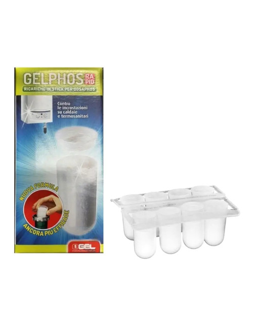 Confezione da 8 ricariche Polifosfato GEL GELPHOS RAPID 10701160