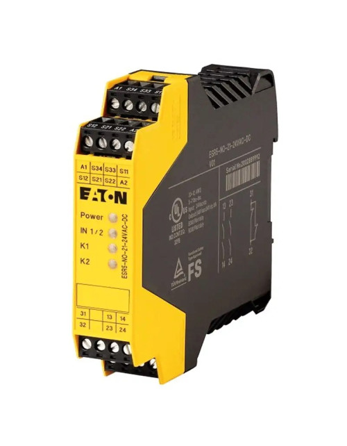 Eaton emergency stop safety relay 24VDC/AC 4 circuit 118701