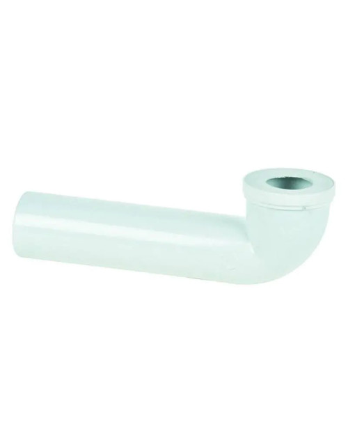 Courbe longue pour WC Redi M/F diamètre 100 mm blanc CTW33NI