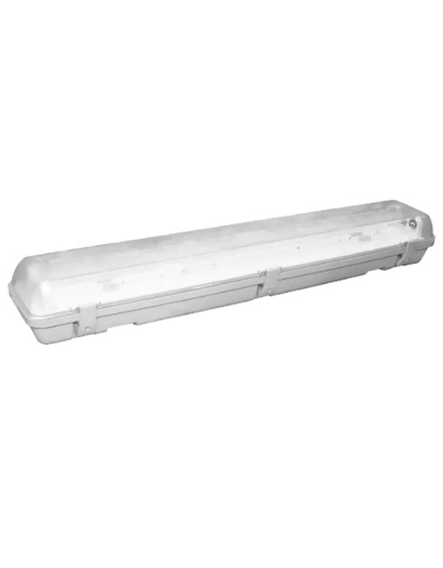 Plafoniera Stagna Vuota per LED Poliplast Ofelia 2XT8 60cm 400755-218