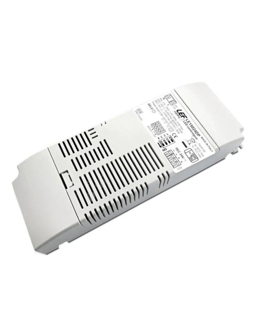 Alimentatore per strip LED LEF 150W 24VDC pulsante e segnale DALI IP20 LE15024DP