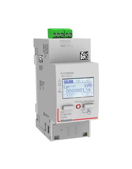 Contatore di energia Ime 63A monofase ad impulsi 2 moduli CE2DF30PCL1