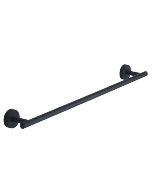 Toallero de baño de pared Gedy Eros 60cm negro mate 2321-60-14