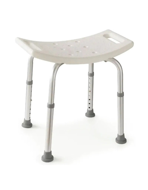 Gedy Friend tabouret de salle de bain pour douche ou baignoire 4 pieds blanc 1072-02