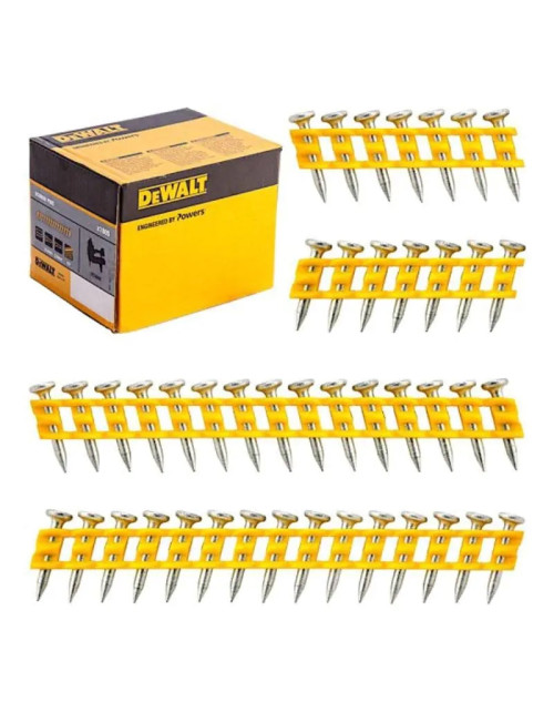 Clavos estándar Dewalt 30x2.6mm para clavadora paquete de 1005 piezas DCN8901030