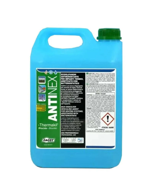 Additivo sciogli fanghi risanante Facot Antinex + Thermakil 5 litri ANTINEXK005