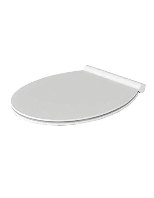 Azzurra Asiento de inodoro de fricción rápida slim blanco FAS1800/F