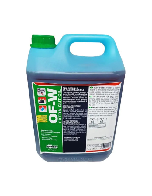 Facot OFW Extra Cut aceite de corte lubricante-refrigerante 5 litros OFWEXK005