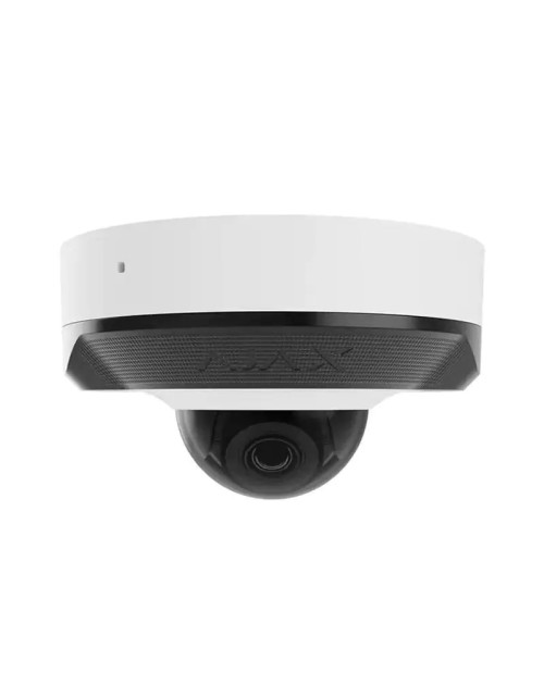 Ajax DomeCam Mini cámara IP 8MP óptica 2.8mm IP65 blanca