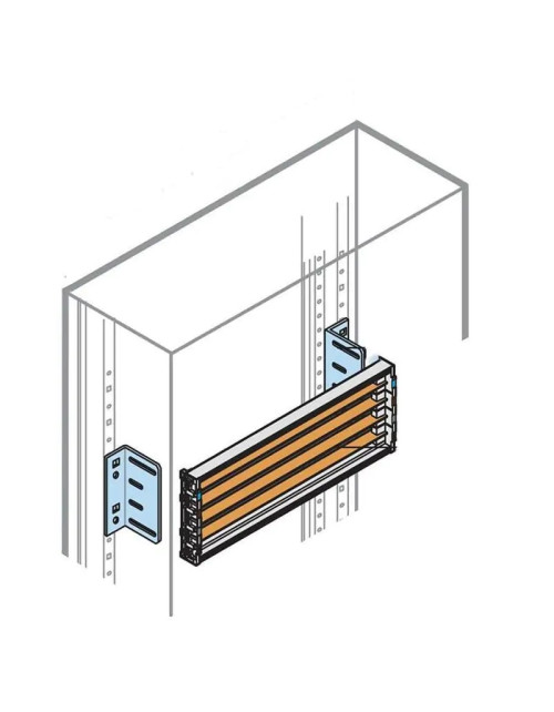 Abb Metallstützen für vertikalen horizontalen Kanal 4 Stück AD1098