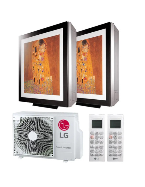 Climatizador Dual Split LG ARTCOOL GALLERY 12000+12000BTU R32 A++/A+