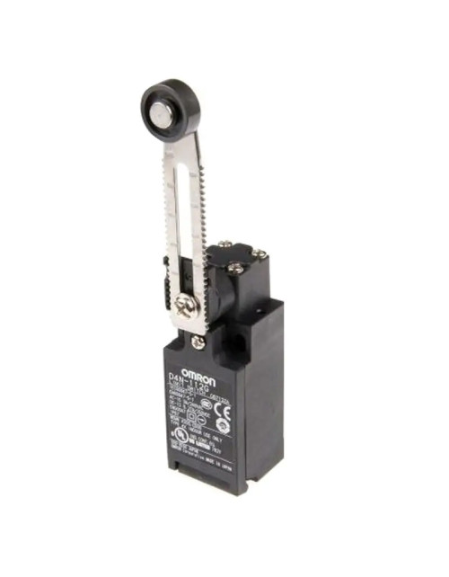 Omron limit switch with adjustable arm and roller NO+NC D4N112G-17014000