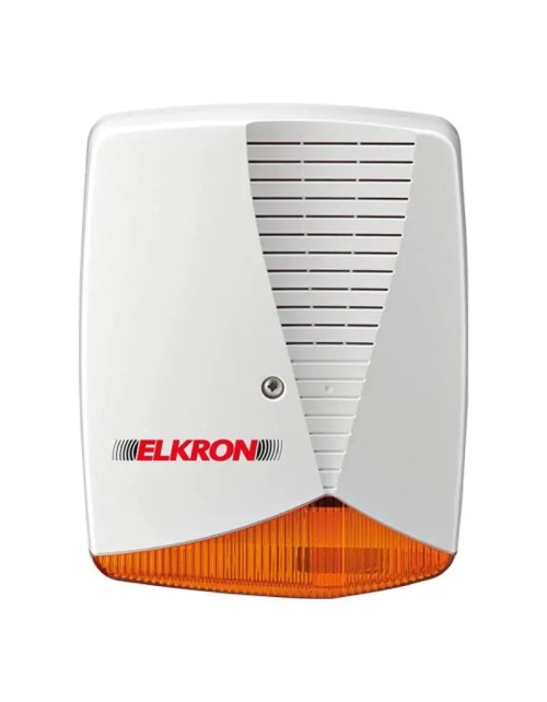 Sirena externa Elkron HPA700P con intermitente autoalimentado 80HP7A00211