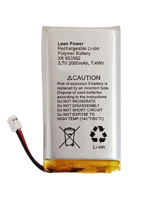 Ajax 2A Replacement Battery for HUB HUB2 HUB Plus REX 22259 Control Panels