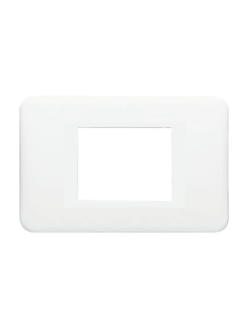 Legrand Vela series 2-seater white plate 680542