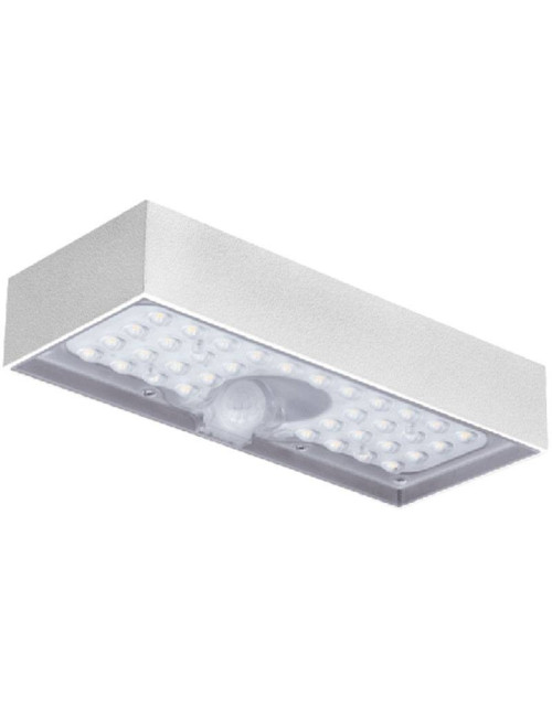 Applique Led Solare Century Domino 6W 3000K 800 Lumen Bianco DOMBI-061230