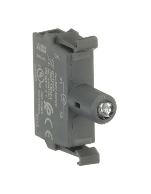 Integrated LED block Abb MLBL-01L Blue color 24V KV 008 4