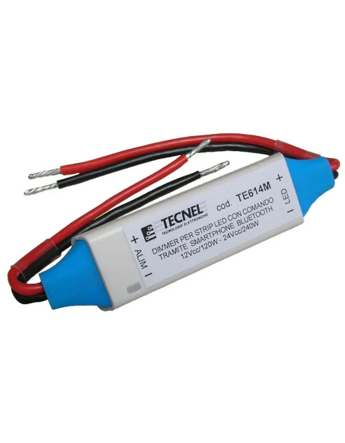 Dimmer Tecnel Bluetooth per strip led 12/24V TE614M