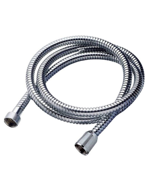 Bossini shower hose in brass double interlocking 1/2 x 1/2 80cm A00045800030001