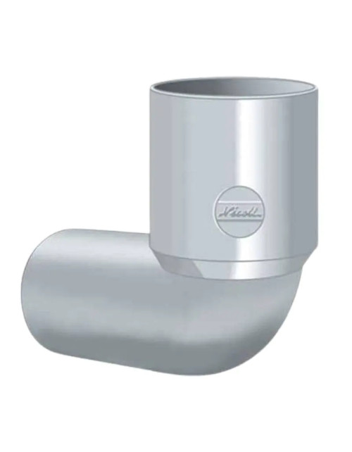 Codo WC Redi diámetro 100 mm en PVC gris N0547E2