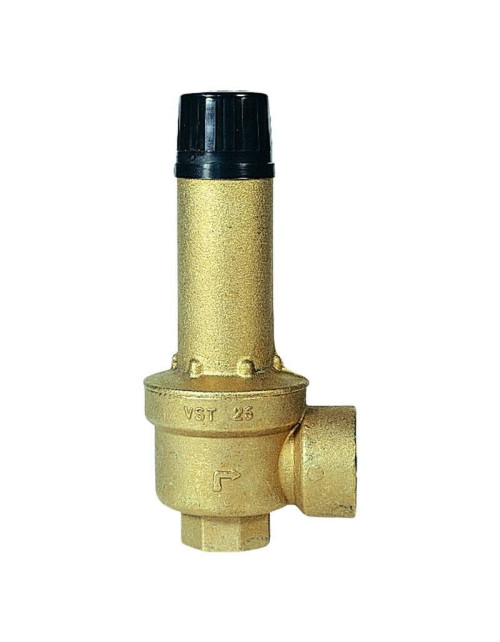 Watts VST F/F 1/2 x 3/4 brass diaphragm safety valve 0212130