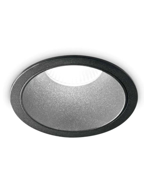 Ideal Lux Game Round recessed spotlight 11W 3000K 36° black 192314